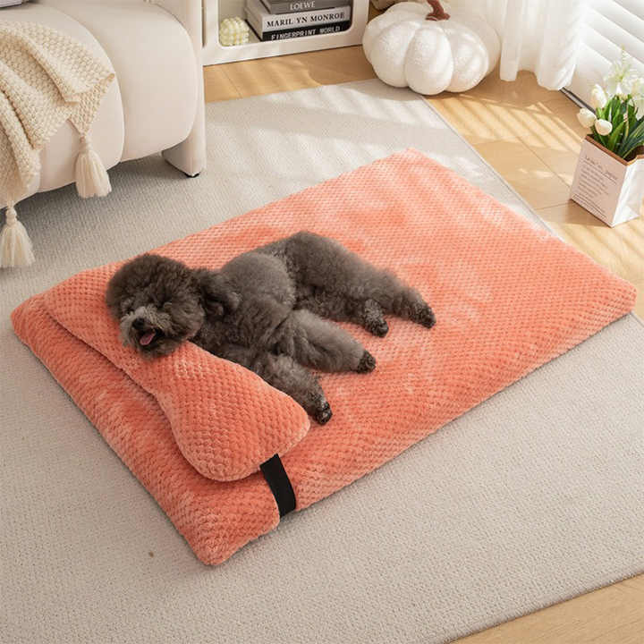 Luxury Faux Fur Dog Bed