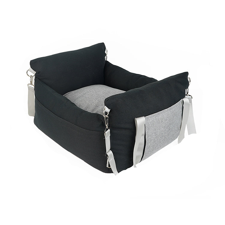 Portable Dog Travel Bed with Car Seat Function