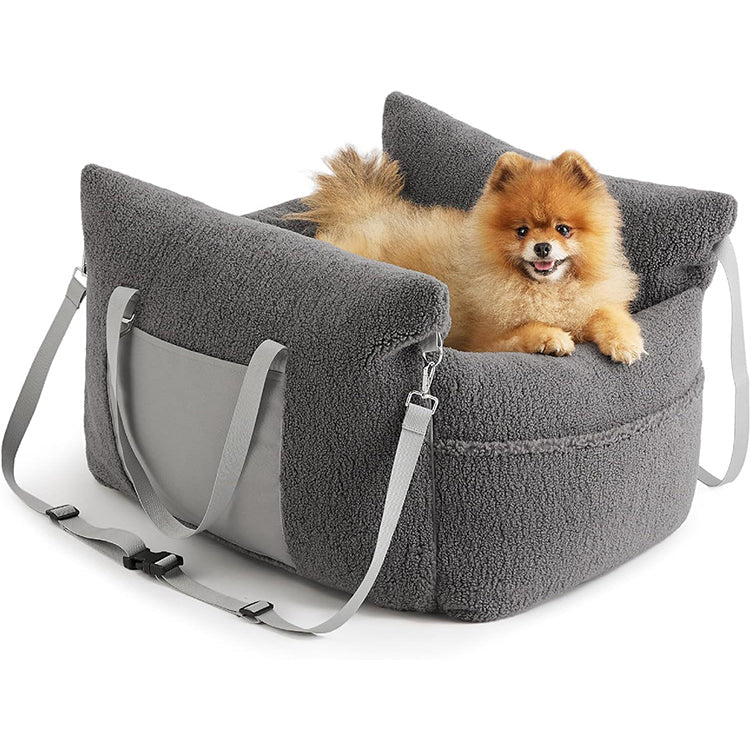 Portable Dog Travel Bed with Car Seat Function